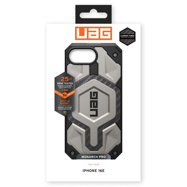 UAG Monarch Case Apple iPhone 17e / 16e - Titanium