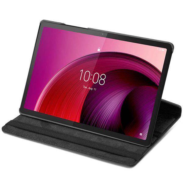 Gestalte deine eigene 360° drehbare Klapphülle Lenovo Tab M10 5G - Schwarz