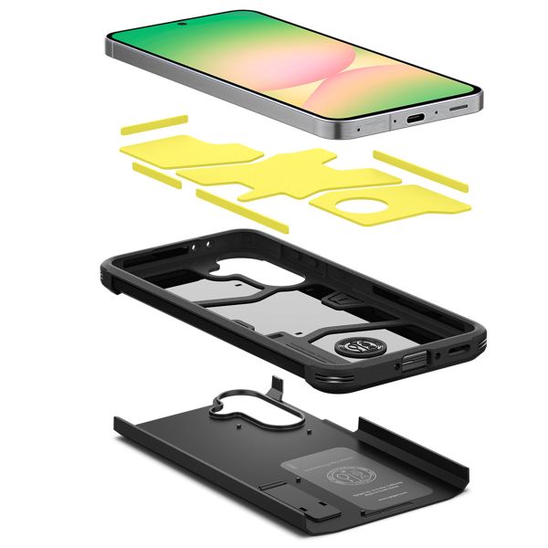 Spigen Tough Armor Backcover Samsung Galaxy A56 - Schwarz