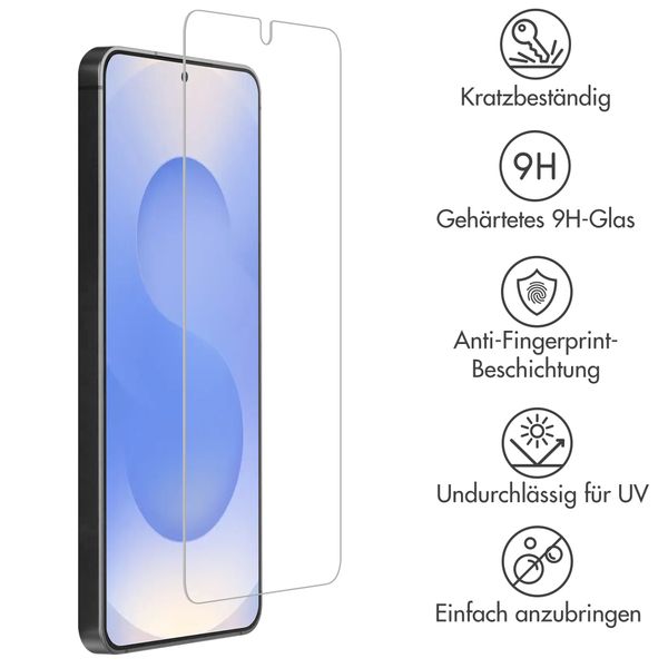 Accezz Screen Protector aus gehärtetem Glas Samsung Galaxy S26