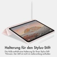 Accezz Smarte Klapphülle aus Silikon Apple iPad Air 13 Zoll (2026) M4 / (2025) M3 / (2024) M2 - Rosa