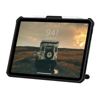 UAG Scout Backcover mit Ständer und Handschlaufe Apple iPad 11 (2025) 11 Zoll A16 / iPad 10 (2022) 10.9 Zoll - Black