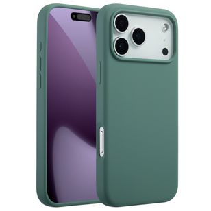 Accezz Liquid Silikoncase mit MagSafe Apple iPhone 17 Pro Max - Dunkelgrün