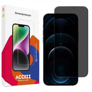 Accezz Privacy Displayschutz aus gehärtetem Glas Apple iPhone 12 Pro Max