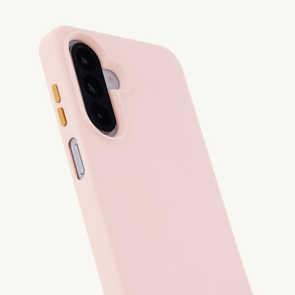 Selencia Rivièra Backcover mit MagSafe mit abnehmbaren Haken Samsung Galaxy A18 / A17 / A16 / A26 - Sorbet Pink