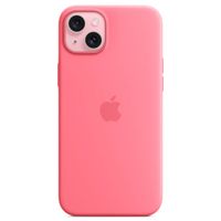 Apple Silikon-Case MagSafe Apple iPhone 15 Plus - Rosa