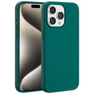 Accezz Liquid Silikoncase mit MagSafe Apple iPhone 15 Pro Max - Forest Green