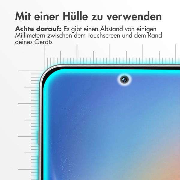 Accezz Displayschutz 2er-pack aus gehärtetem Glas Samsung Galaxy A55 (5G) / A35
