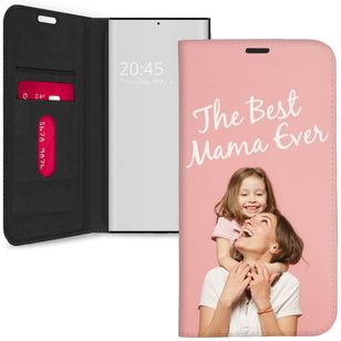 Gestalte deine eigene Compact Gel Klapphülle Samsung Galaxy S25 Ultra - Weiß