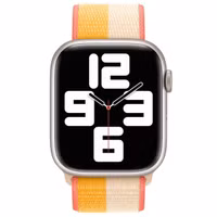 Apple Sport Loop Armband für Apple Watch | 44/45/46/49 mm - Maize/White