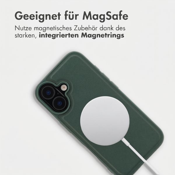 Accezz Backcover mit MagSafe Apple iPhone 16 - Grün