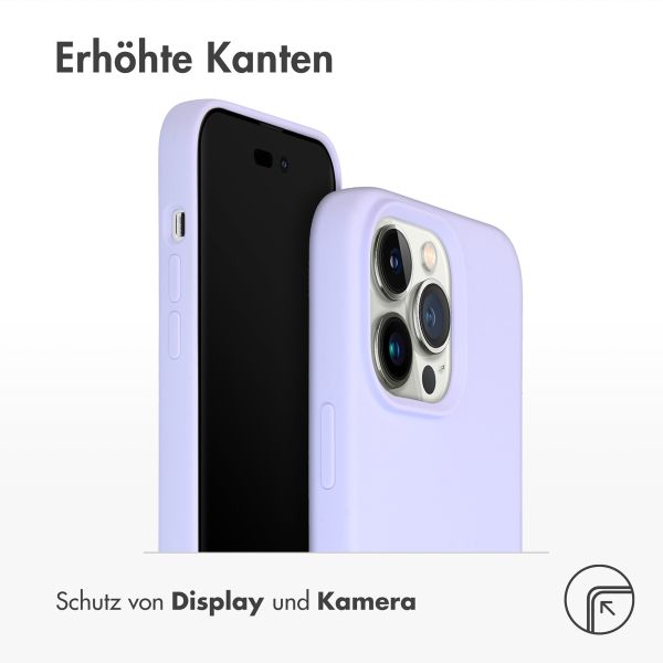 Accezz Liquid Silikoncase Apple iPhone 14 Pro Max - Violett