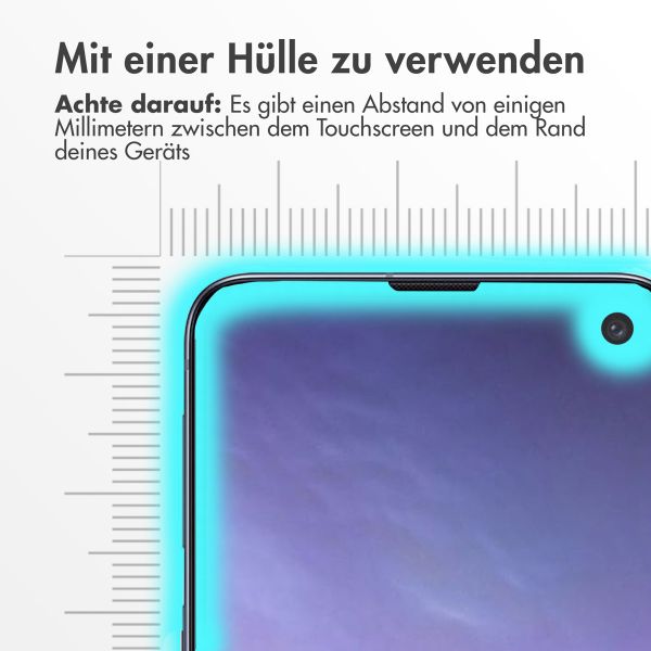 Accezz Screen Protector aus gehärtetem Glas Samsung Galaxy S10e
