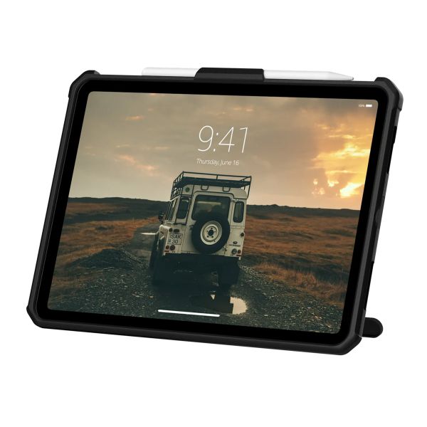 UAG Scout Backcover mit Ständer und Handschlaufe Apple iPad 11 (2025) 11 Zoll A16 / iPad 10 (2022) 10.9 Zoll - Black
