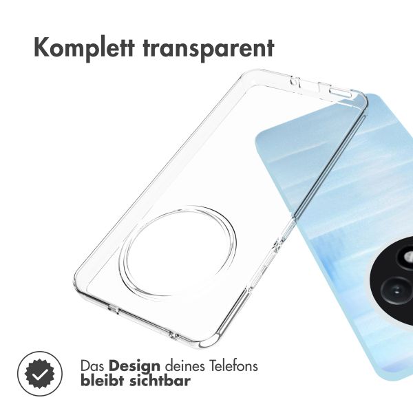Accezz Clear TPU Backcover Oppo Reno 12F 5G - Transparent