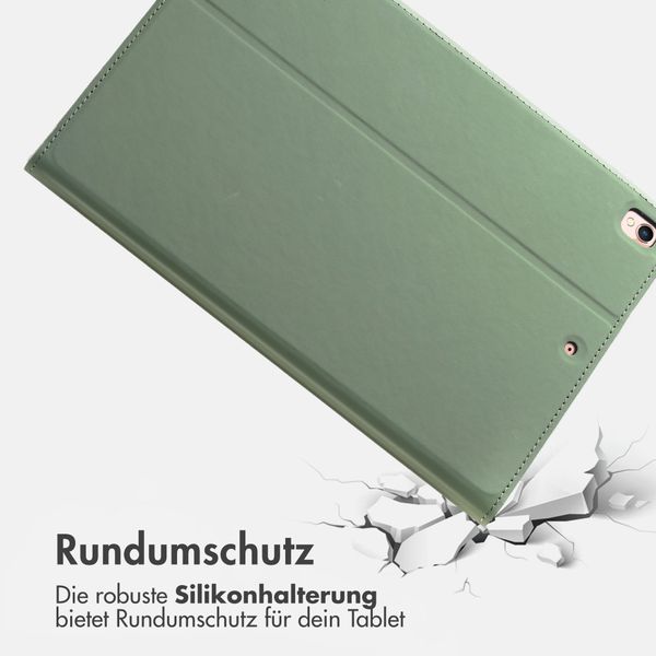 Accezz Classic Klapphülle Apple iPad 6 (2018) 9.7 Zoll / iPad 5 (2017) 9.7 Zoll / Air 2 (2014)/Air 1 (2013) - Grün