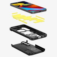 Spigen Tough Armor Backcover Samsung Galaxy S24 - Schwarz