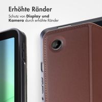 Accezz Classic Klapphülle Samsung Galaxy Tab A11 Plus - Braun