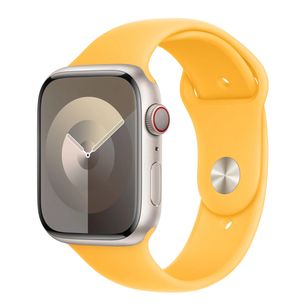 Apple Sport Armband für  Apple Watch | 44/45/46/49 mm - Größe S/M - Sunshine