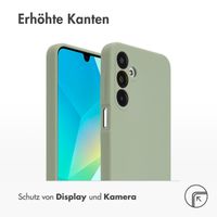 Accezz Liquid Silikoncase Samsung Galaxy A16 - Cooper Green