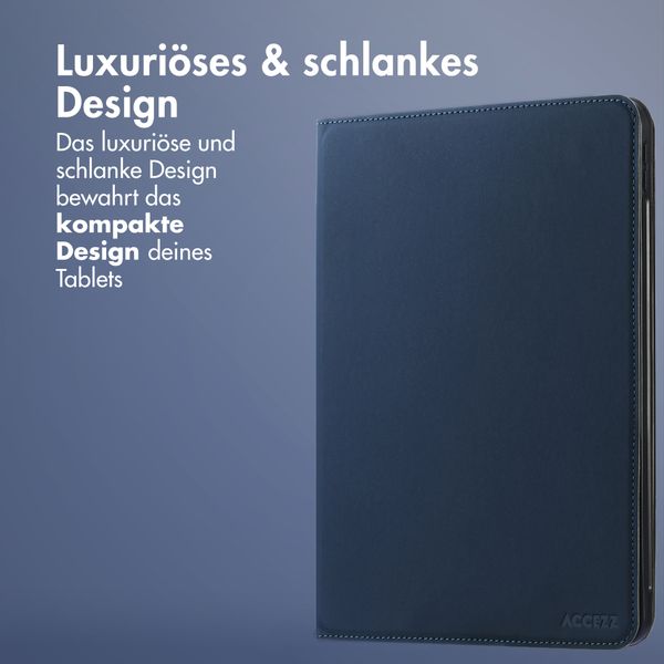 Accezz Classic Klapphülle Xiaomi Pad 8 / 8 Pro - Dunkelblau