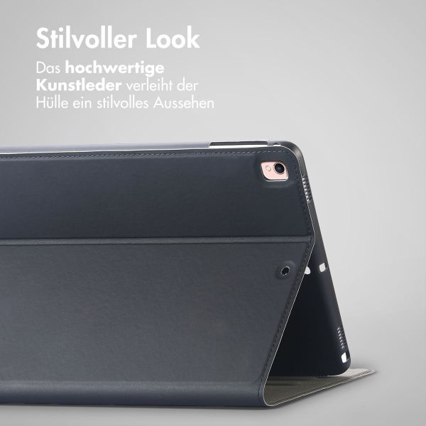 Accezz Classic Klapphülle Apple iPad 6 (2018) 9.7 Zoll / iPad 5 (2017) 9.7 Zoll / Air 2 (2014)/Air 1 (2013) - Schwarz