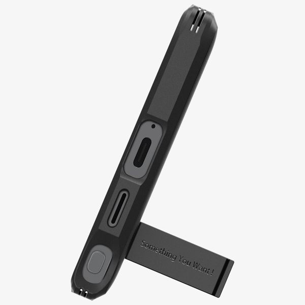Spigen Tough Armor Backcover Samsung Galaxy S24 Ultra - Schwarz