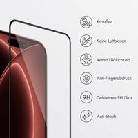 Accezz Gehärtetes Glas Displayschutz mit Applikator - 2-Pack Apple iPhone 18 Pro Max / 17 Pro Max