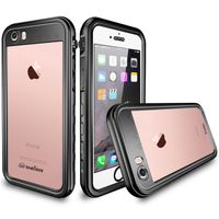 Redpepper Dot Waterproof Case Apple iPhone SE (2022 / 2020) / 8 / 7 / 6(s) - Schwarz