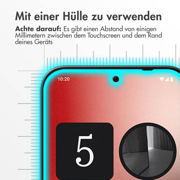Accezz Screen Protector aus gehärtetem Glas Nothing Phone (2a) / (2a) Plus