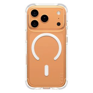 CARE by PanzerGlass Modisches Case Samba mit MagSafe Apple iPhone 17 Pro - Clear / White