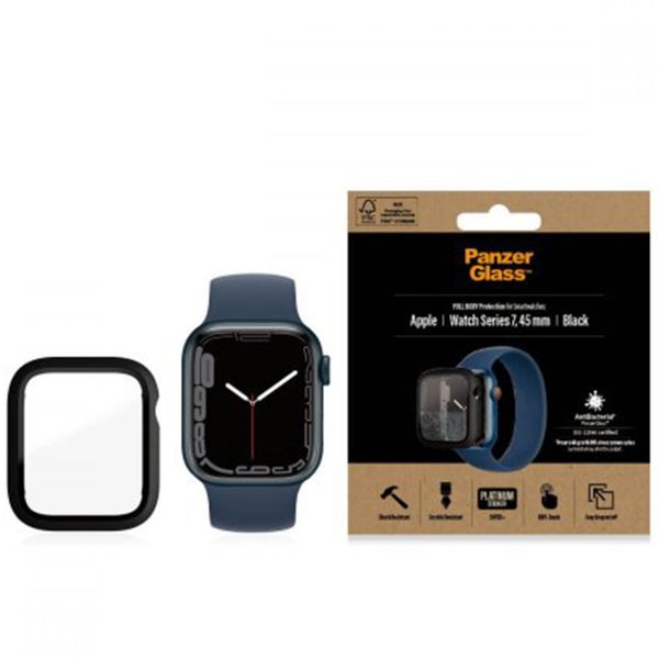 PanzerGlass Full Body Case Apple Watch 7 / 8 / 9 - 45 mm - Schwarz