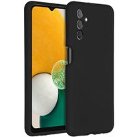 Accezz Liquid Silikoncase Samsung Galaxy A13 (5G) / A04s - Schwarz