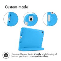 Accezz SchutzHülle mit Handgriff kindersicher Apple iPad 9 (2021) 10.2 Zoll / iPad 8 (2020) 10.2 Zoll / iPad 7 (2019) 10.2 Zoll - Blau