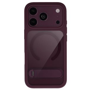 Accezz Hold Backcover mit MagSafe Apple iPhone 18 Pro / 17 Pro - Dark Cherry
