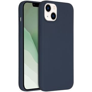 Accezz Liquid Silikoncase Apple iPhone 14 Plus - Dunkelblau