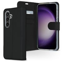 Accezz Wallet TPU Klapphülle Samsung Galaxy S24 - Schwarz
