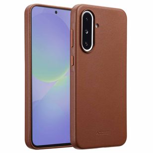 Accezz MagSafe Leather Backcover Samsung Galaxy A36 / A56 - Sienna Brown