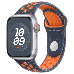 Apple Nike Sport Armband für  Apple Watch | 38/40/41/42 mm - Größe M/L - Blue Flame