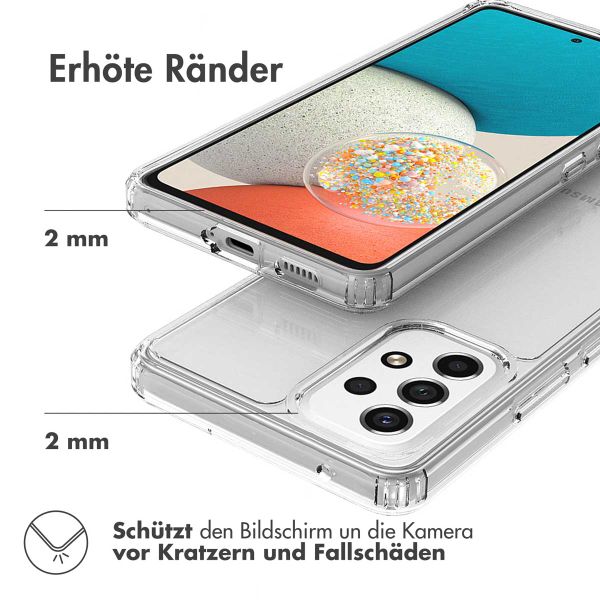 Accezz Xtreme Impact Case Samsung Galaxy A53 - Transparent