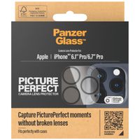 PanzerGlass PicturePerfect Kameralinsenschutz Apple iPhone 15 Pro / 15 Pro Max - Transparent