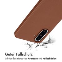 Accezz MagSafe Leather Backcover Samsung Galaxy A36 / A56 - Sienna Brown