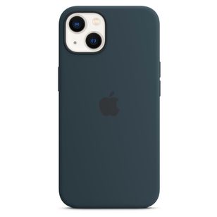 Apple Silikon-Case MagSafe Apple iPhone 13 - Dunkelblau