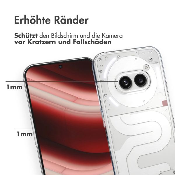 Accezz Clear TPU Backcover Nothing Phone (2a) / (2a) Plus - Transparent