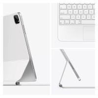 Apple Magic Keyboard Apple iPad Air 11 Zoll (2026) M4 / (2025) M3 / (2024) M2 / Air 5 (2022) / Air 4 (2020) / Pro 11 (2018/2020/2021/2022) - QWERTY / IT - Weiß
