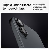 Spigen Optik Pro EZ Fit Lens Protector 2er-Pack Apple iPhone 16 / 16 Plus / 17 - Schwarz