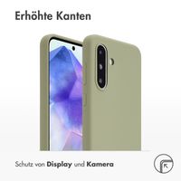 Accezz Liquid Silikoncase Samsung Galaxy A36 / A56 - Cooper Green