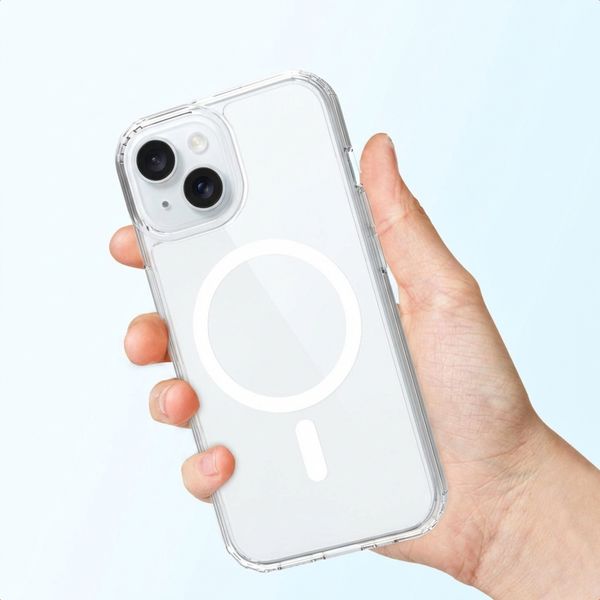 Accezz Xtreme Impact Backcover mit MagSafe Apple iPhone 15 - Transparent