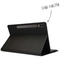 Accezz Bluetooth Keyboard Klapphülle Samsung Galaxy Tab S9 Plus - QWERTY / NL - Schwarz