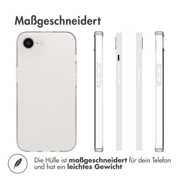 Accezz Clear TPU Backcover Apple iPhone 17e / 16e - Transparent